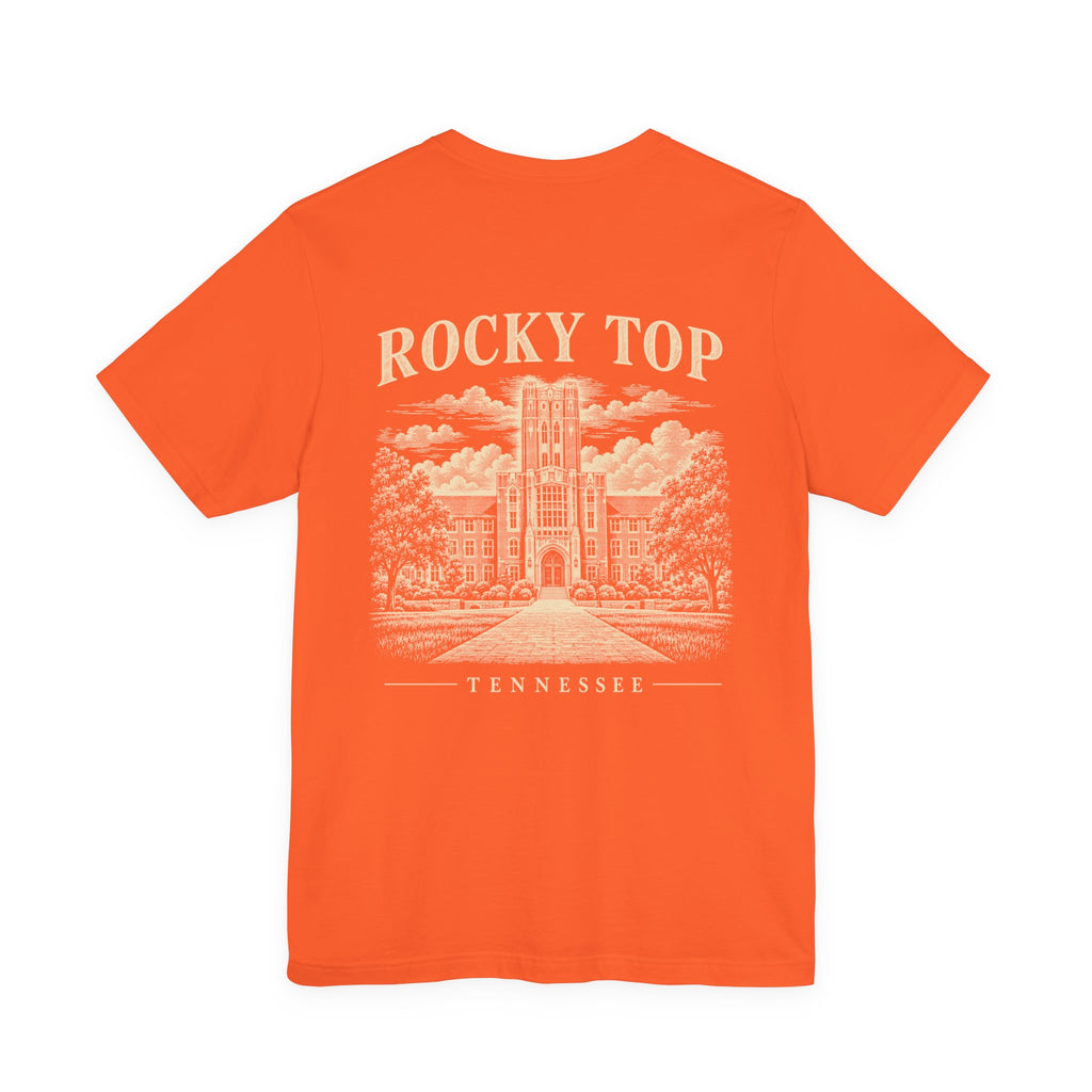 Rocky Top Local Landmarks T-Shirt — Orange
