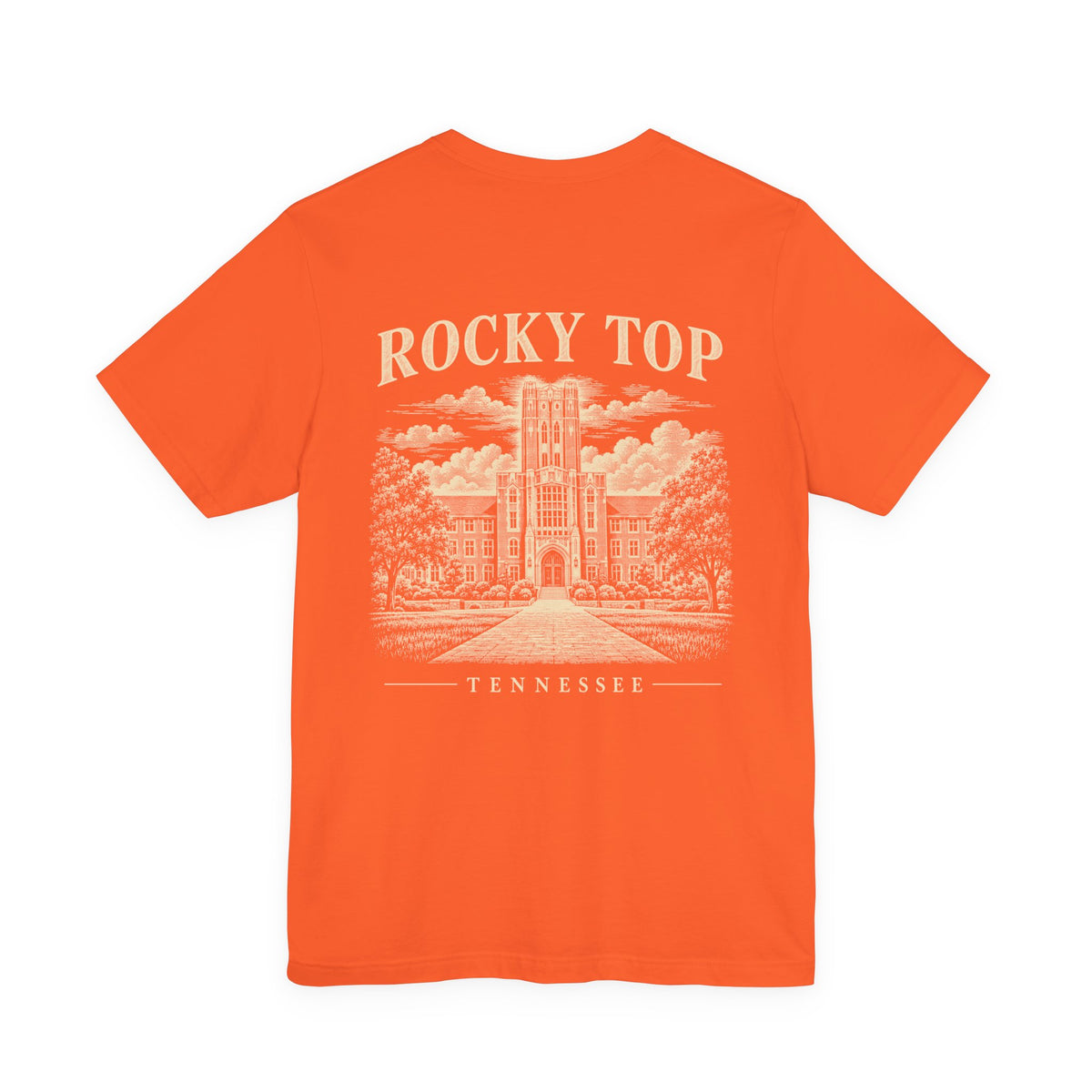 Rocky Top Local Landmarks T-Shirt — Orange
