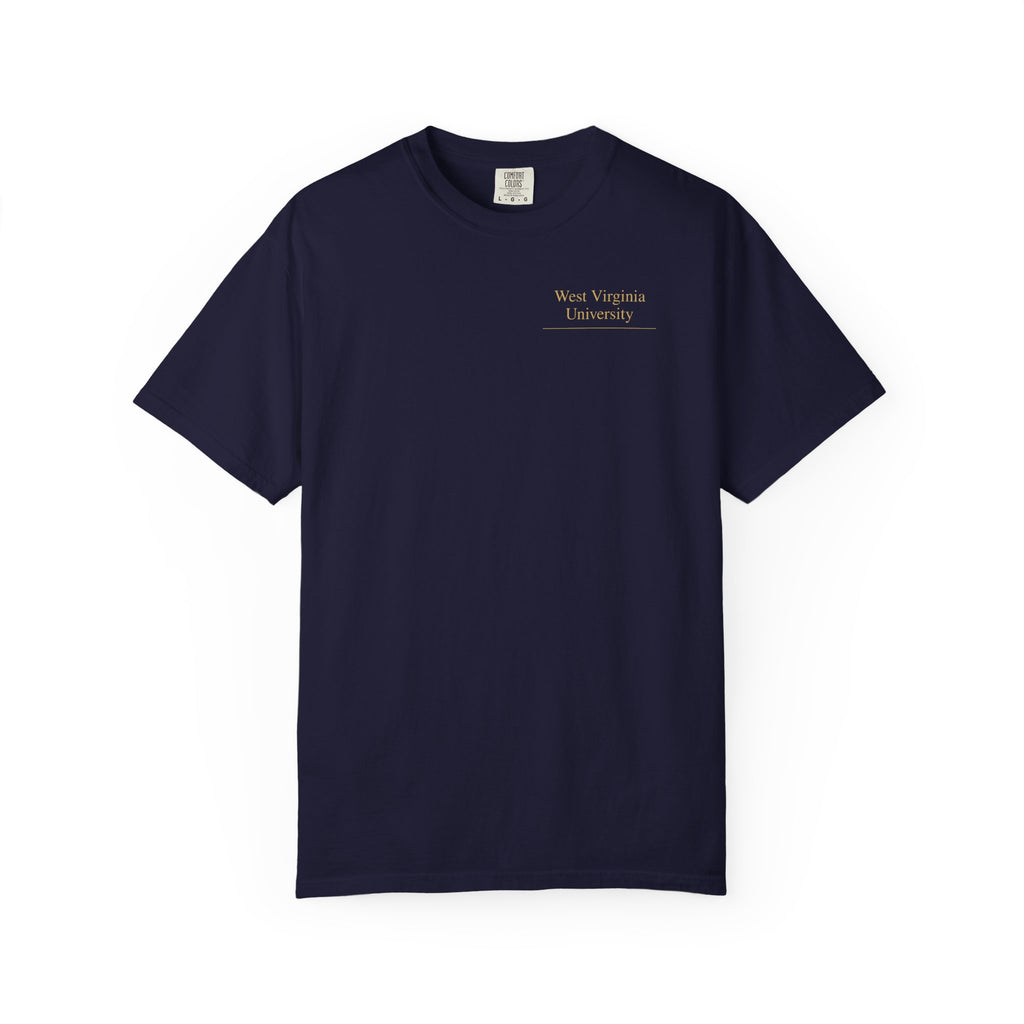 Morgantown Saturday Traditions T-Shirt — True Navy