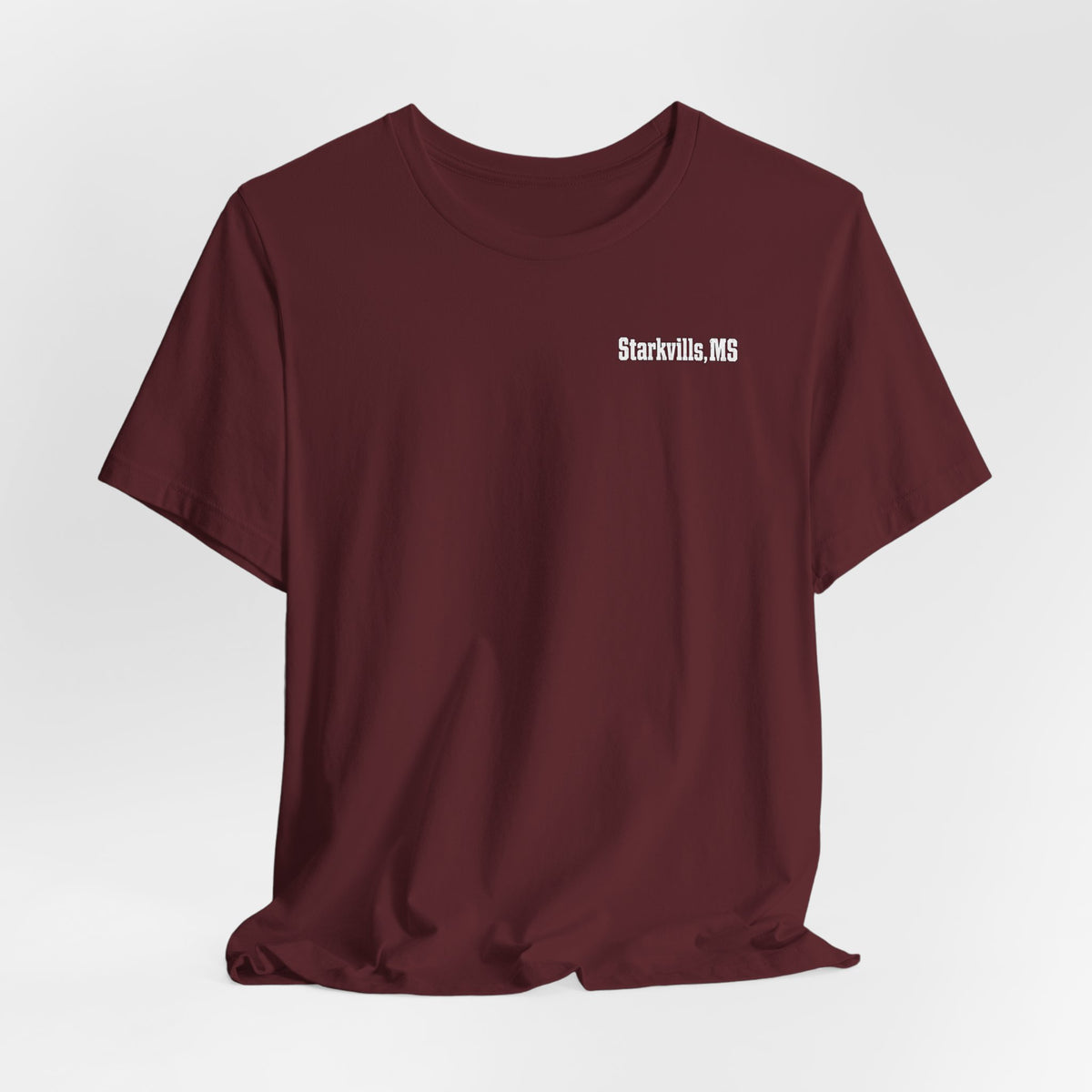Starkville Field Addition T-Shirt — Maroon & White