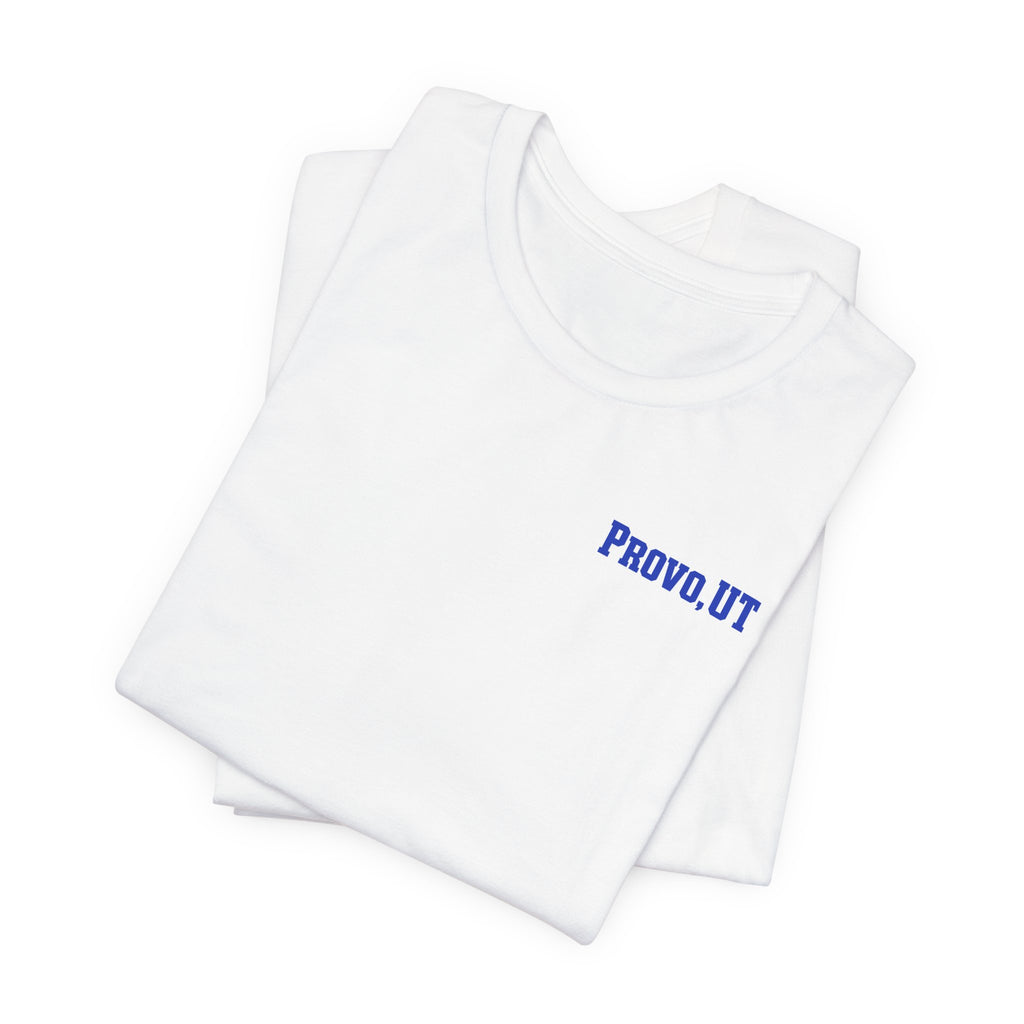 Provo Field Addition T-Shirt — Royal, Navy & White