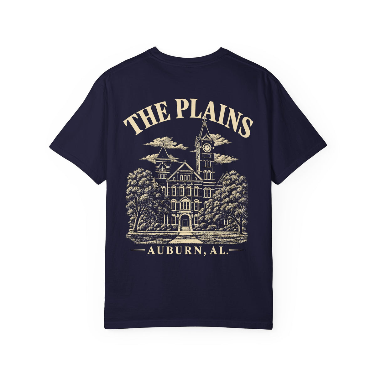The Plains Local Landmarks T-Shirt — True Navy