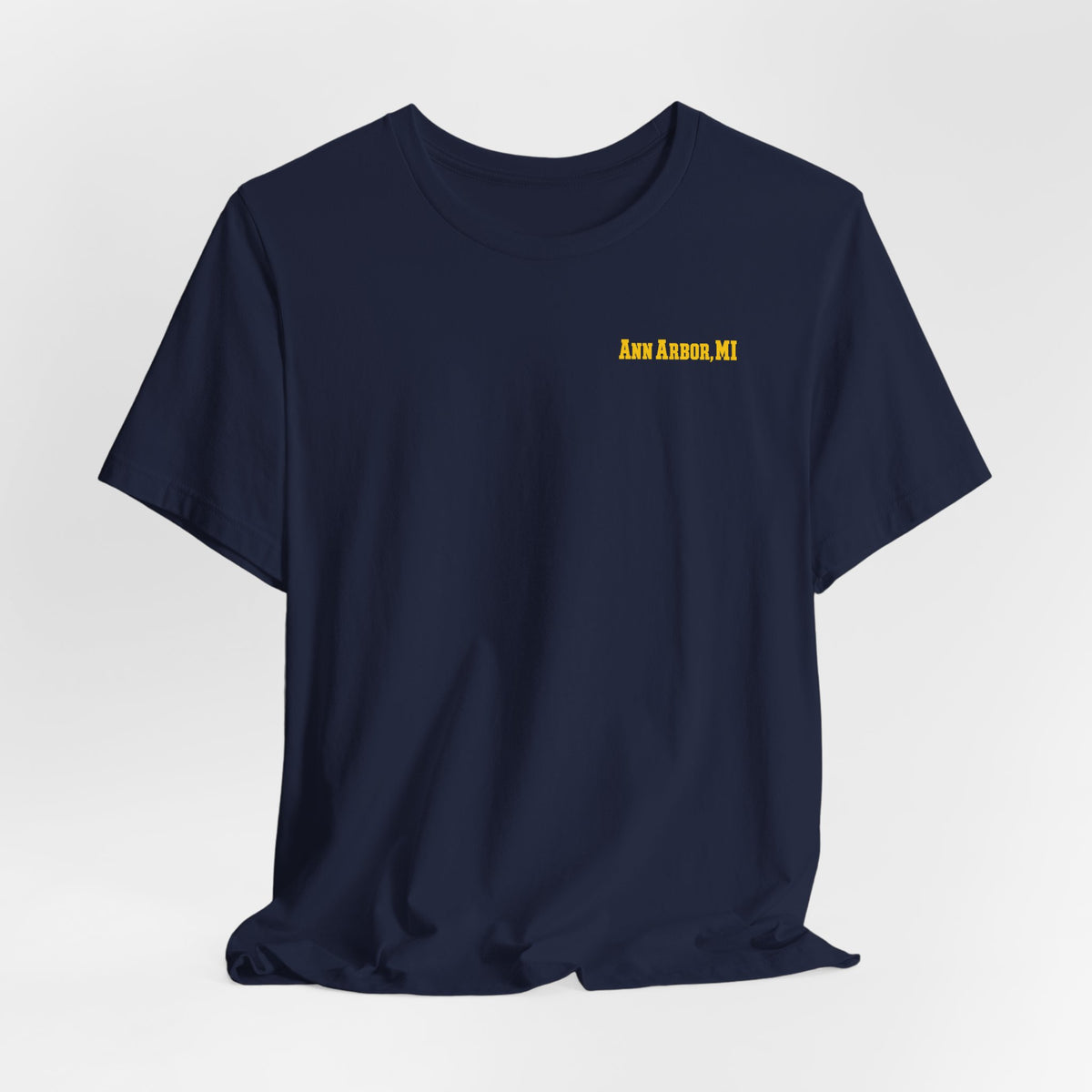 Ann Arbor Roads T-Shirt — Navy