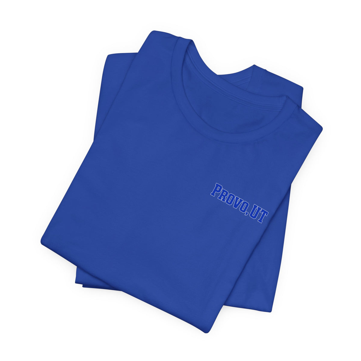 Provo Field Addition T-Shirt — Royal, Navy & White
