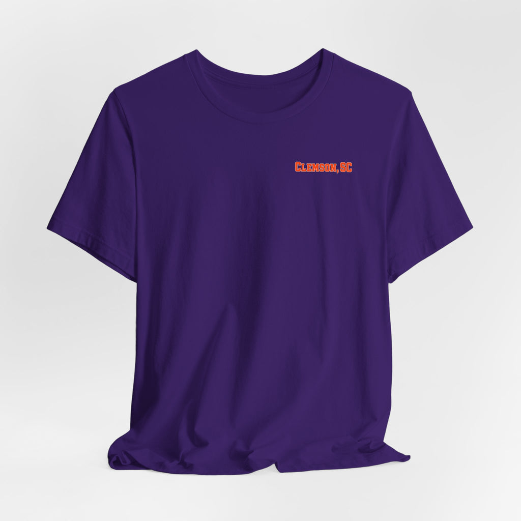 Clemson Roads T-Shirt — Purple