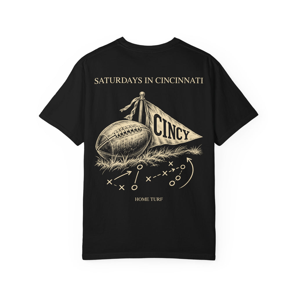 Cincinnati Saturday Traditions T-Shirt — Black