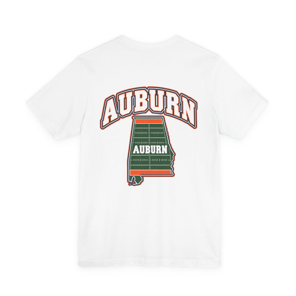 Auburn Field Addition T-Shirt — Orange, Navy & White