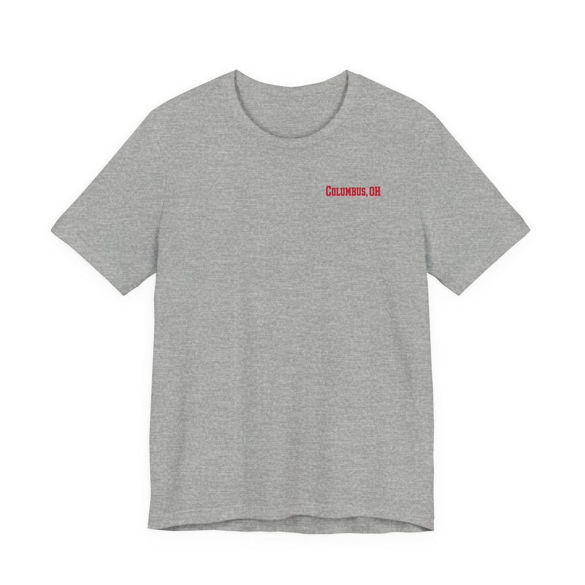 Columbus Roads T-Shirt — Athletic Heather