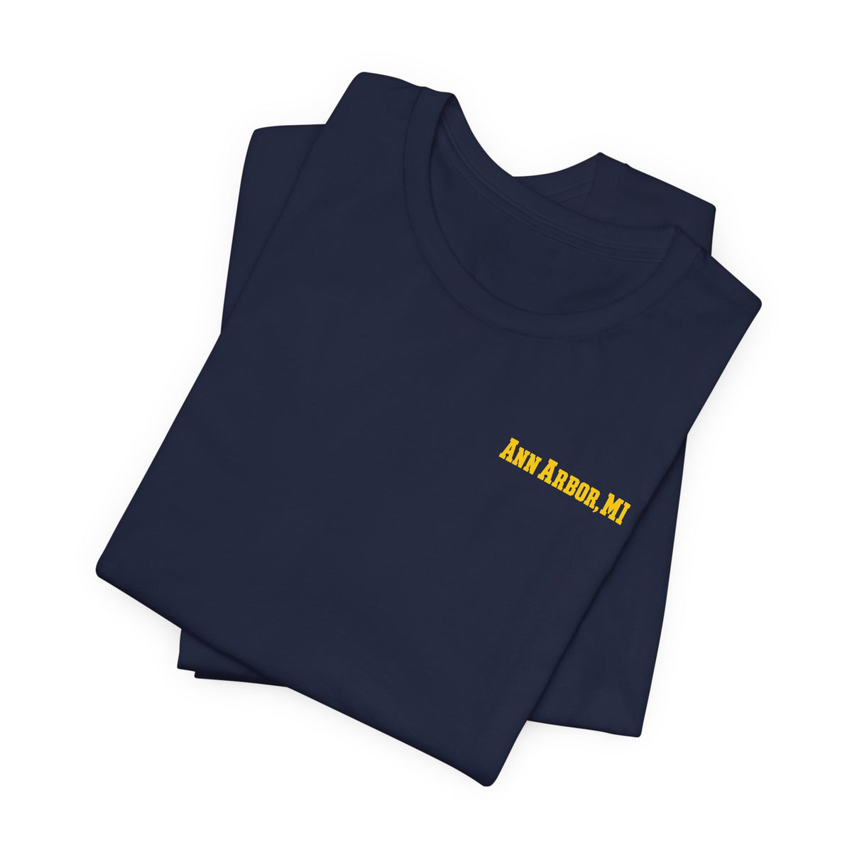 Ann Arbor Roads T-Shirt — Navy