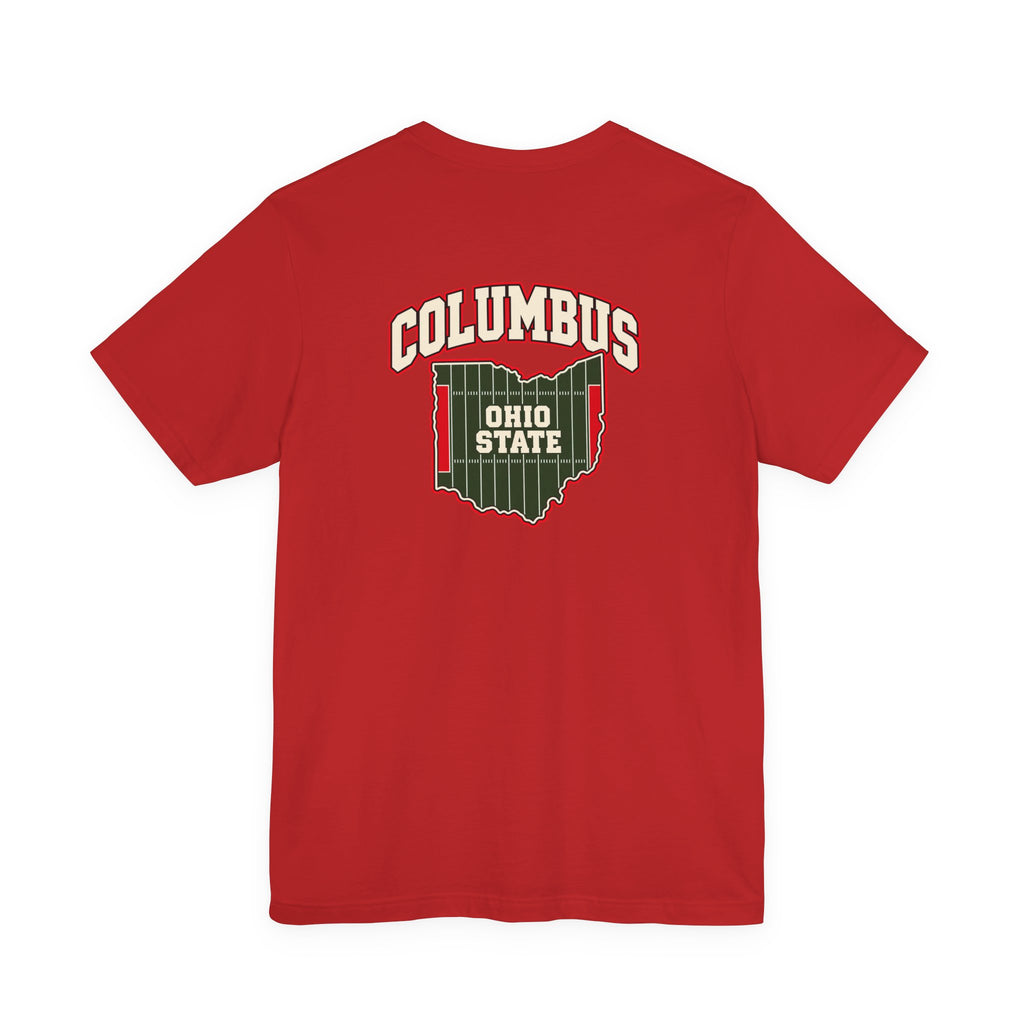 Columbus Field Addition T-Shirt — Red