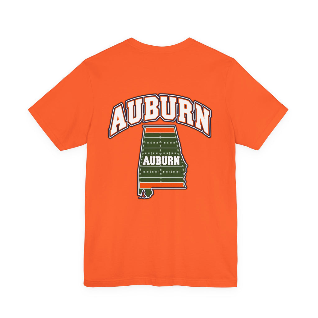 Auburn Field Addition T-Shirt — Orange, Navy & White