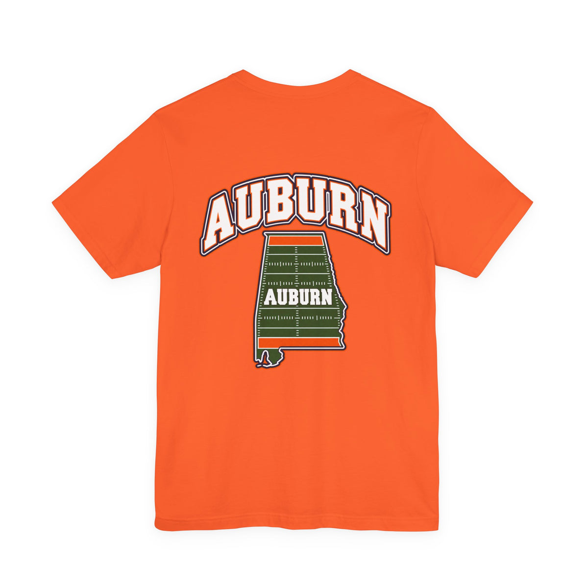 Auburn Field Addition T-Shirt — Orange, Navy & White