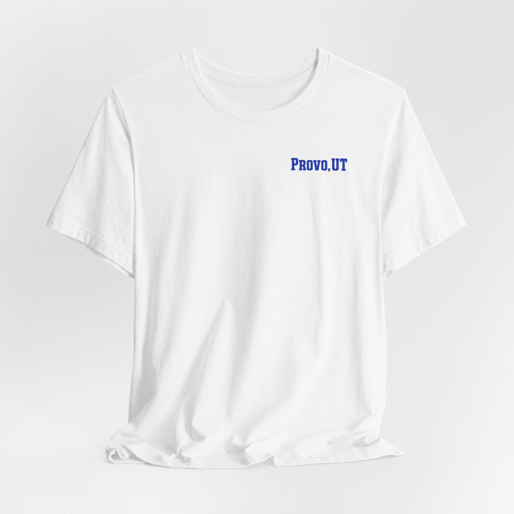 Provo Field Addition T-Shirt — Royal, Navy & White