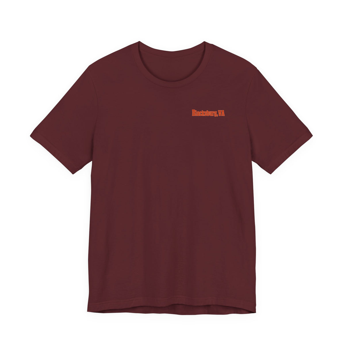 Blacksburg Field Addition T-Shirt — Maroon