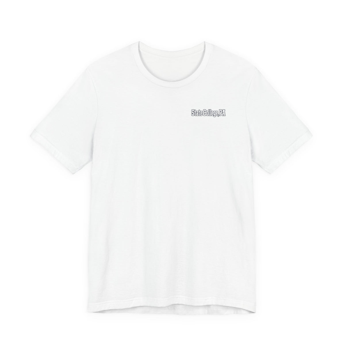 State College Field Addition T-Shirt — Navy & White