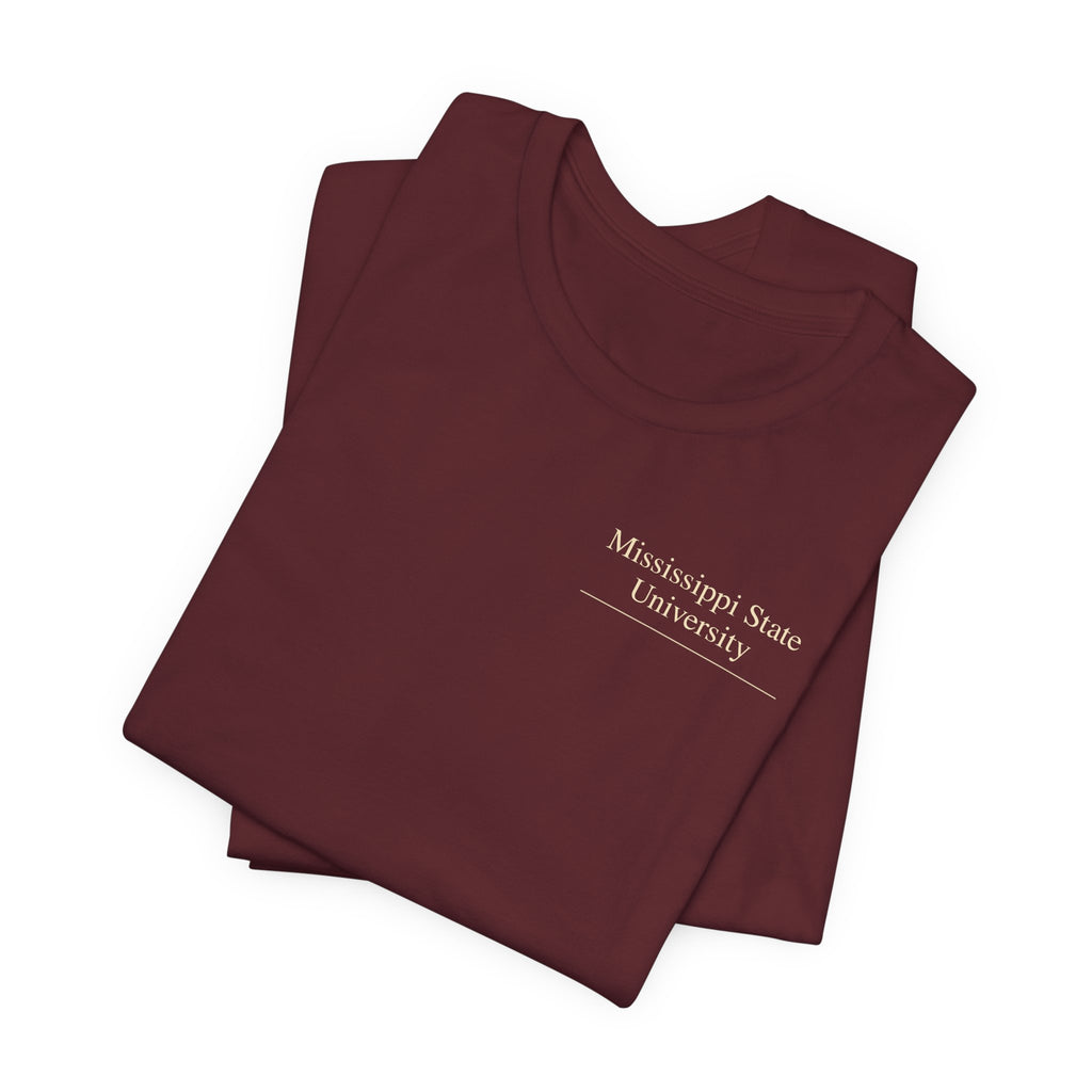 Davis Wade Stadium T-Shirt — Maroon