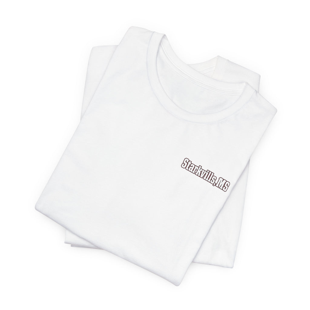 Starkville Field Addition T-Shirt — Maroon & White