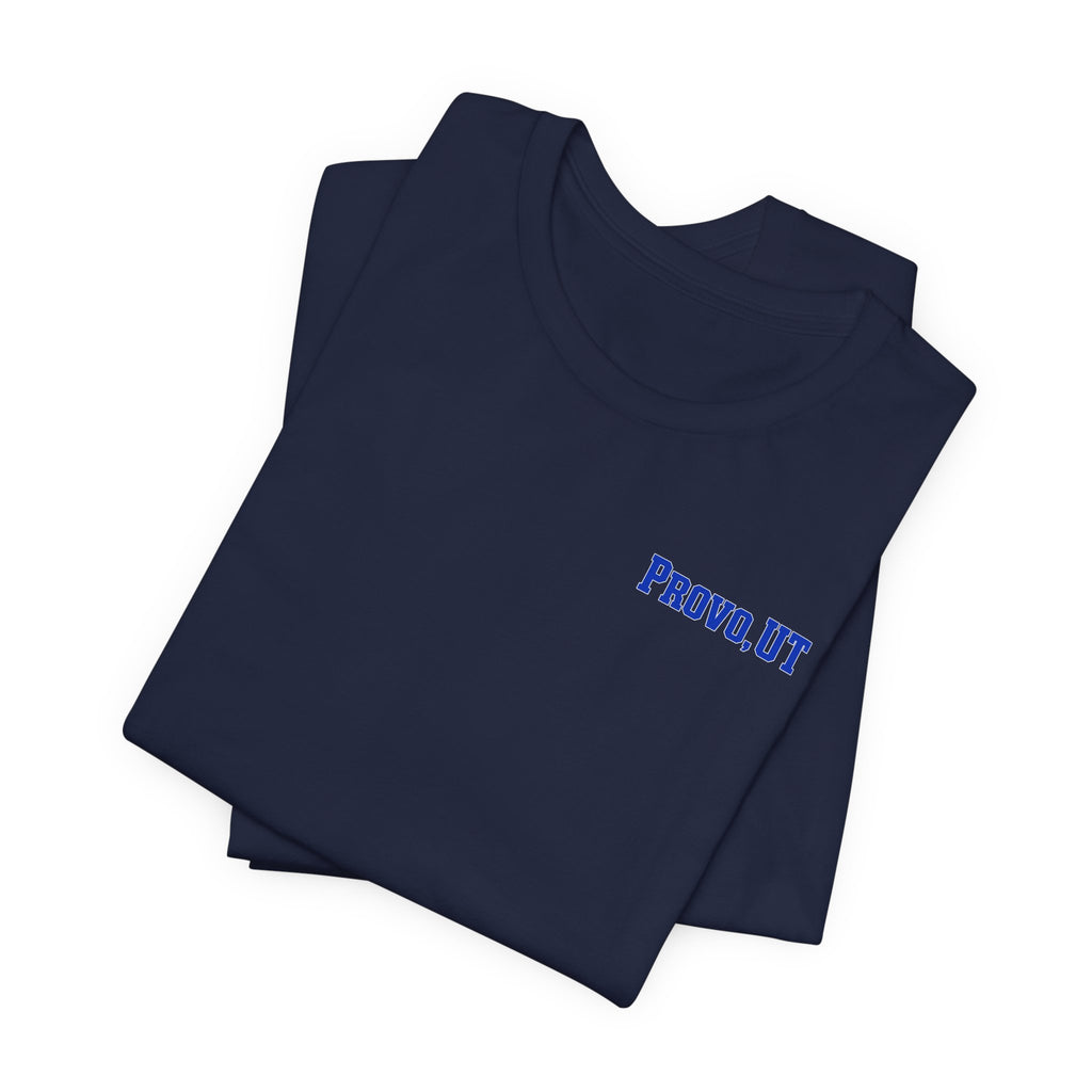 Provo Field Addition T-Shirt — Royal, Navy & White