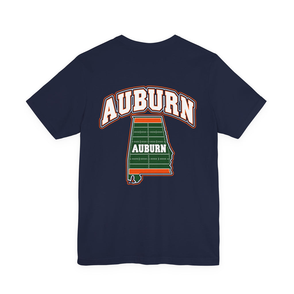 Auburn Field Addition T-Shirt — Orange, Navy & White