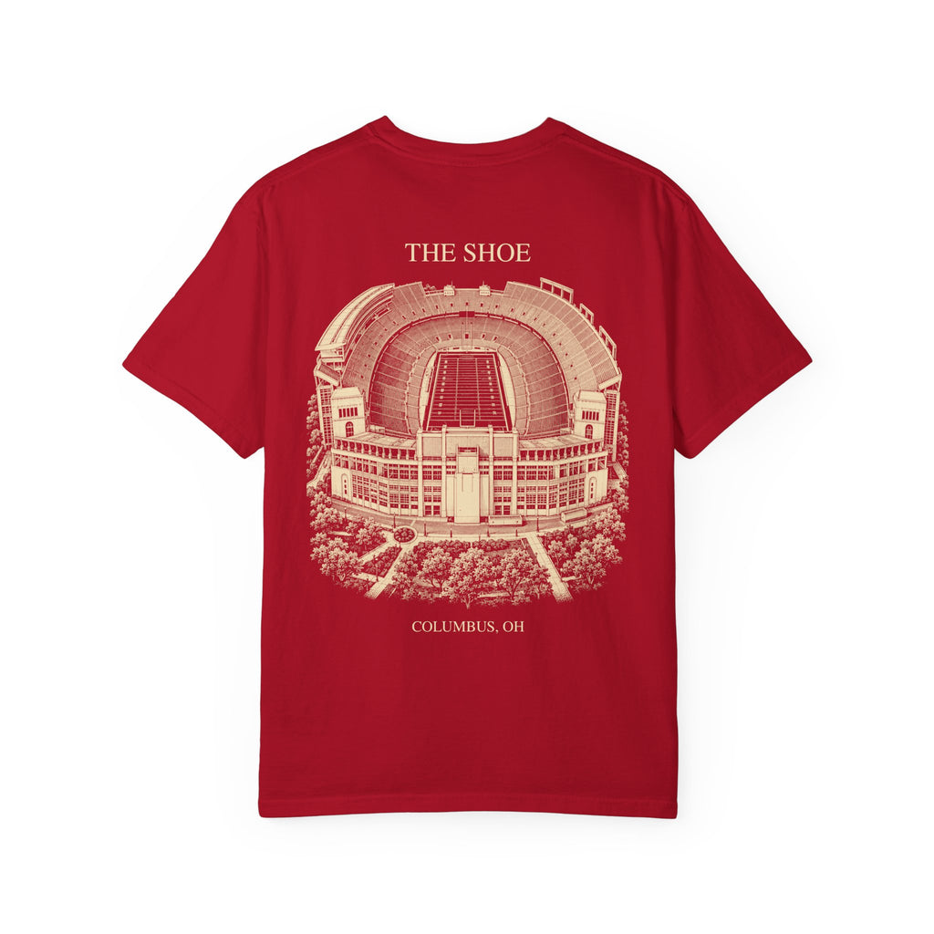 The Shoe Stadium T-Shirt — Red