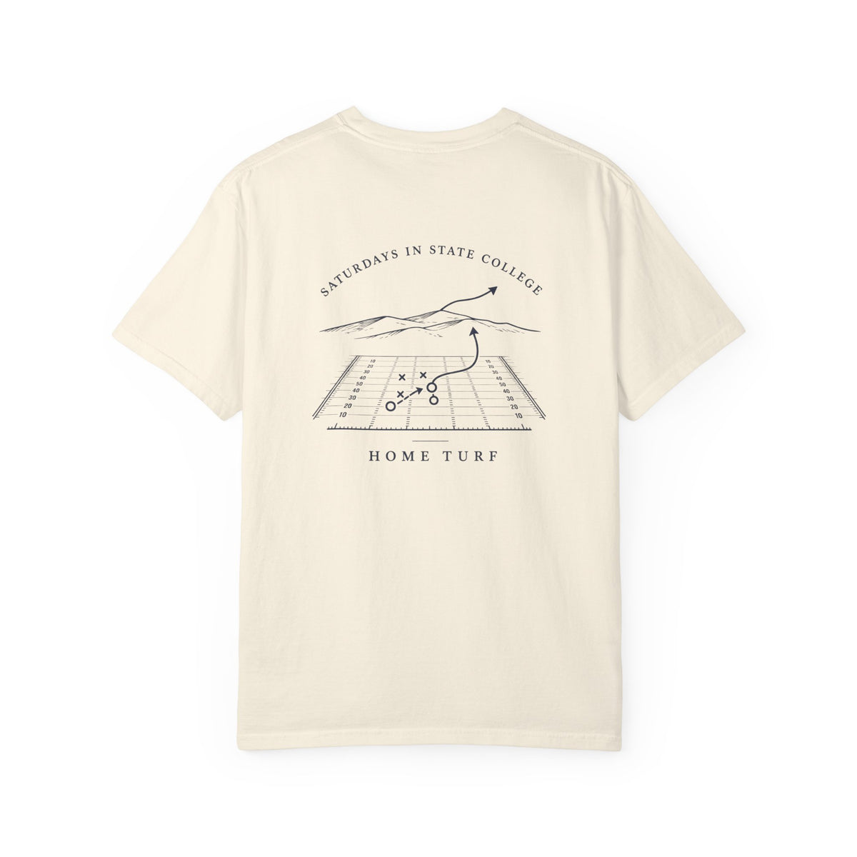 State College Saturday Traditions T-Shirt — Ivory
