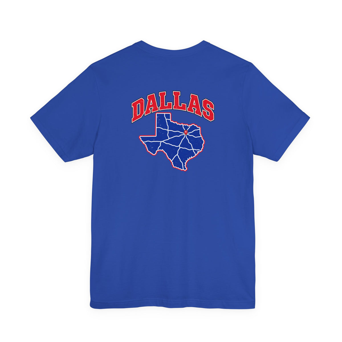 Dallas Roads T-Shirt — True Royal