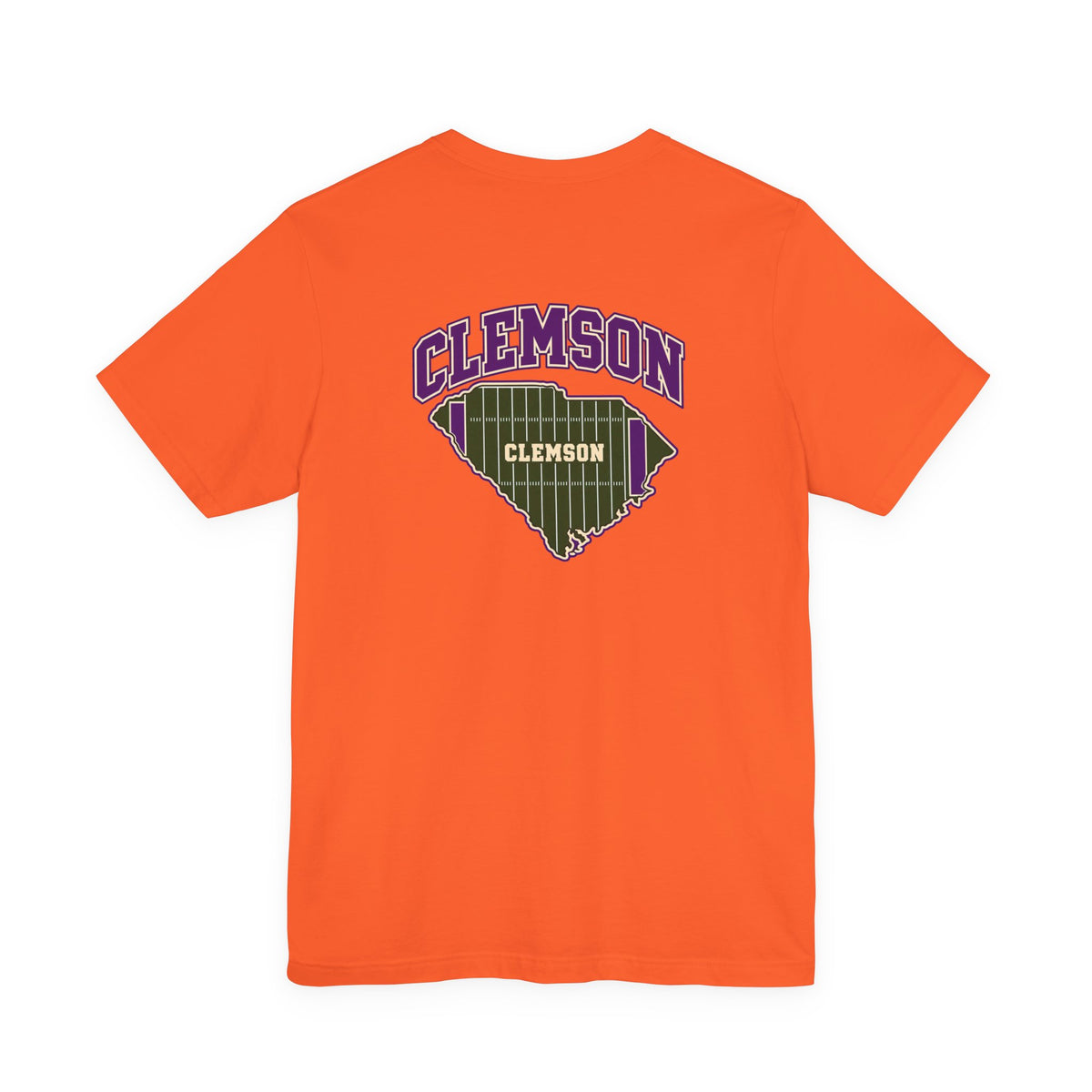 Clemson Field Addition T-Shirt — Orange