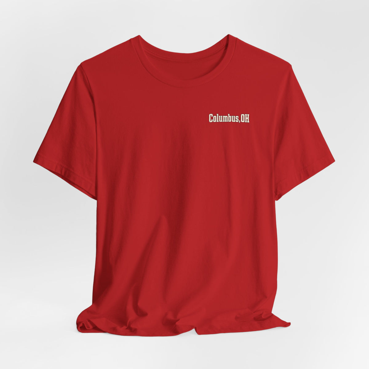 Columbus Field Addition T-Shirt — Red