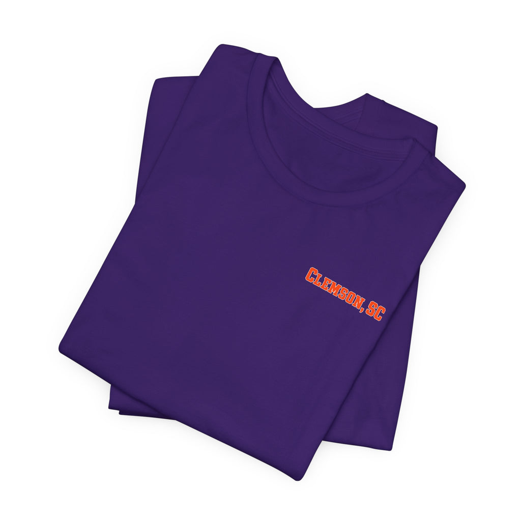 Clemson Roads T-Shirt — Purple