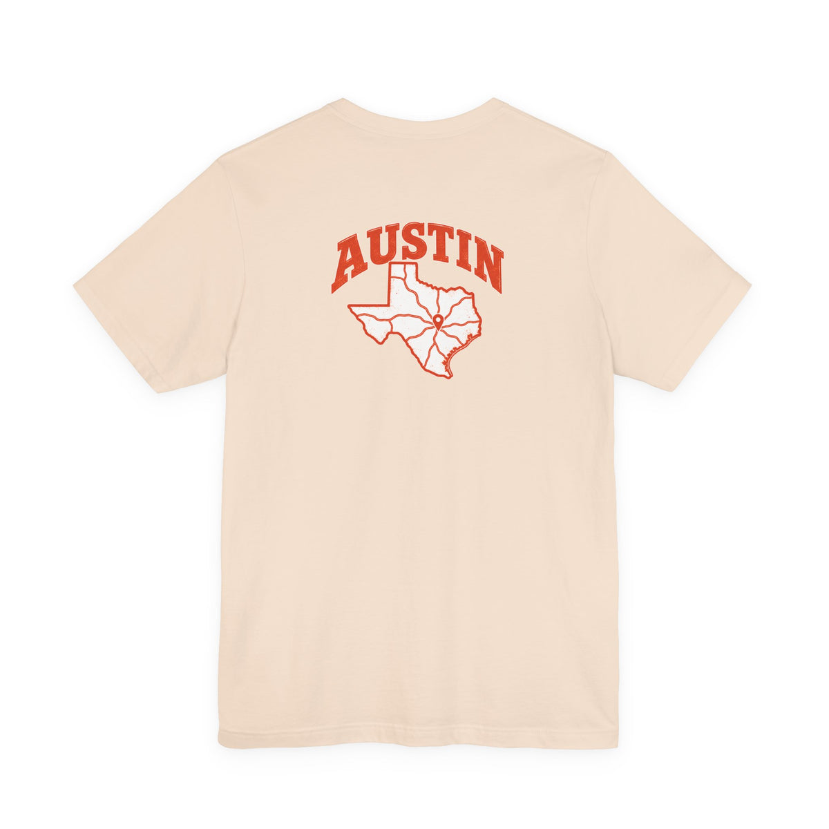 Austin Roads T-Shirt — Cream