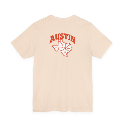 Austin Roads T-Shirt — Cream