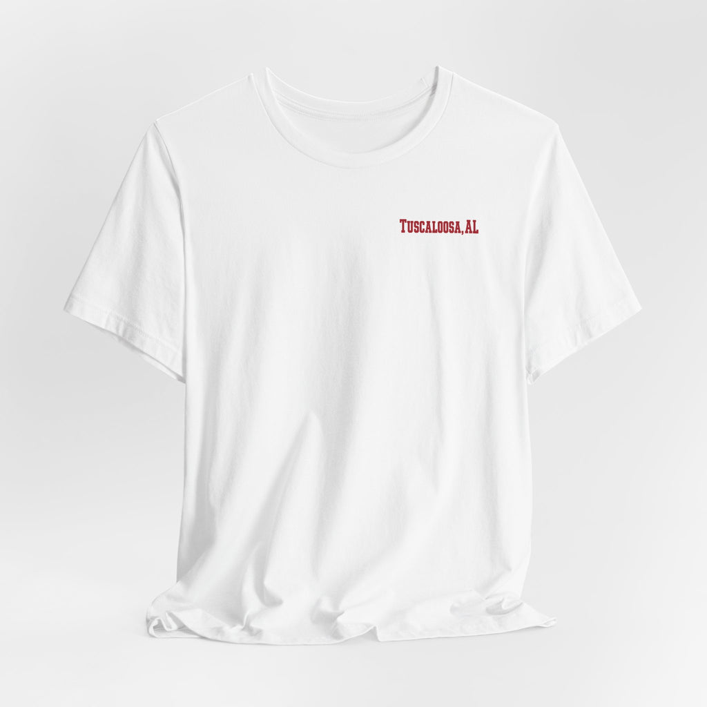 Tuscaloosa Field Addition T-Shirt — Cardinal & White