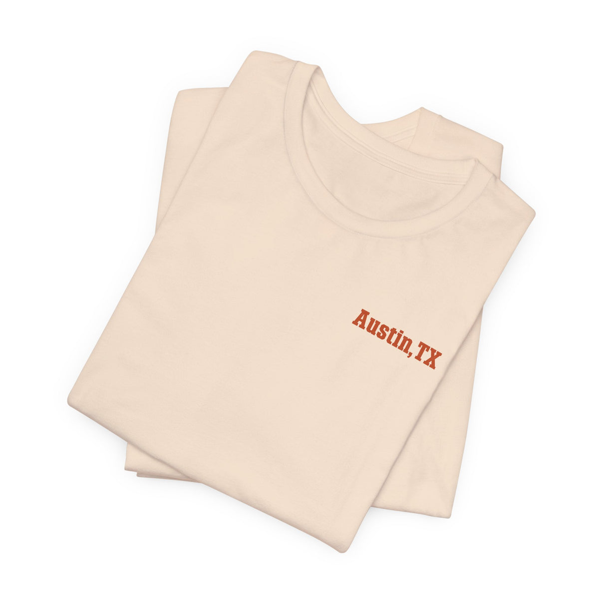 Austin Roads T-Shirt — Cream