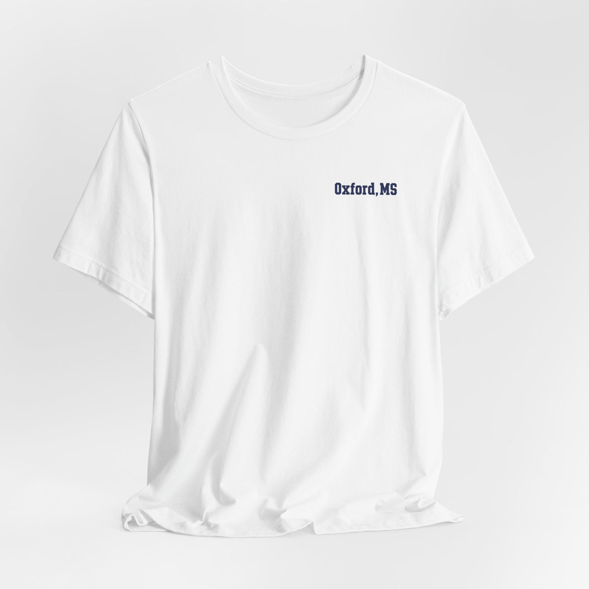 Oxford Field Addition T-Shirt — Baby Blue, Red & White