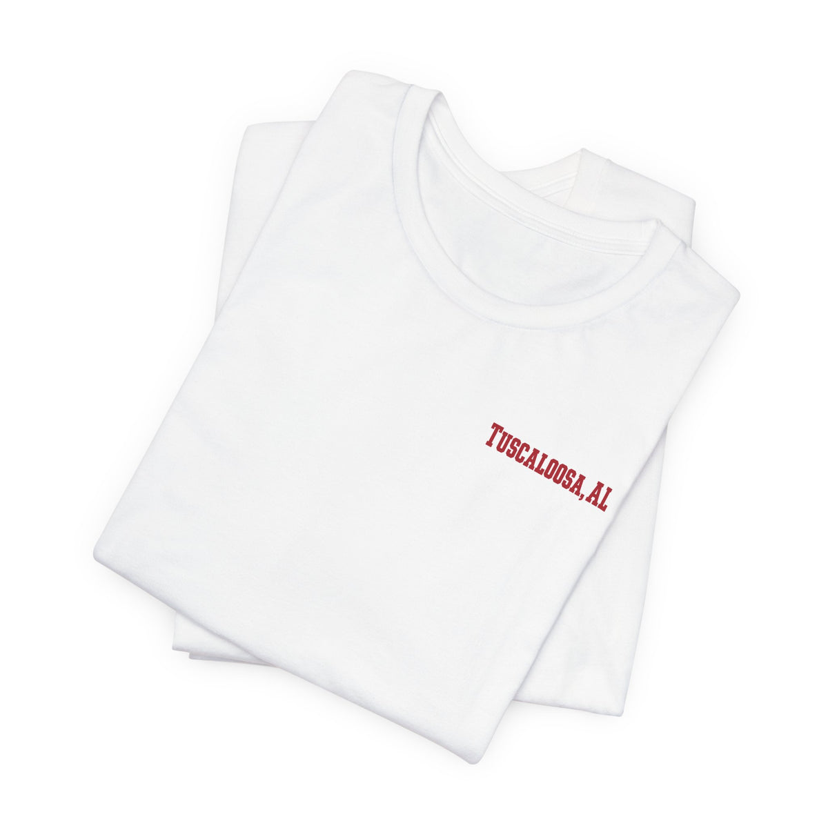 Tuscaloosa Field Addition T-Shirt — Cardinal & White