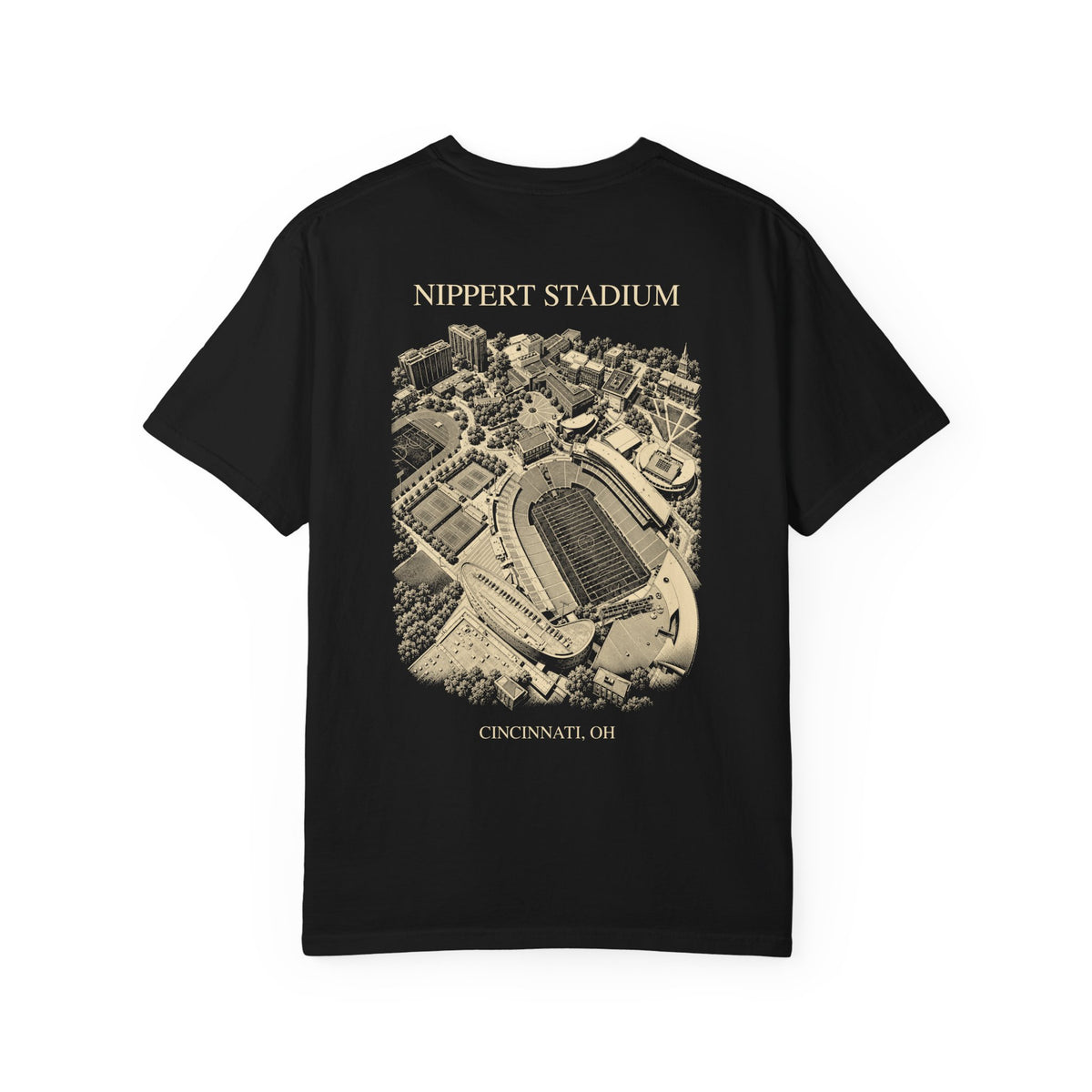 Nippert Stadium T-Shirt — Black