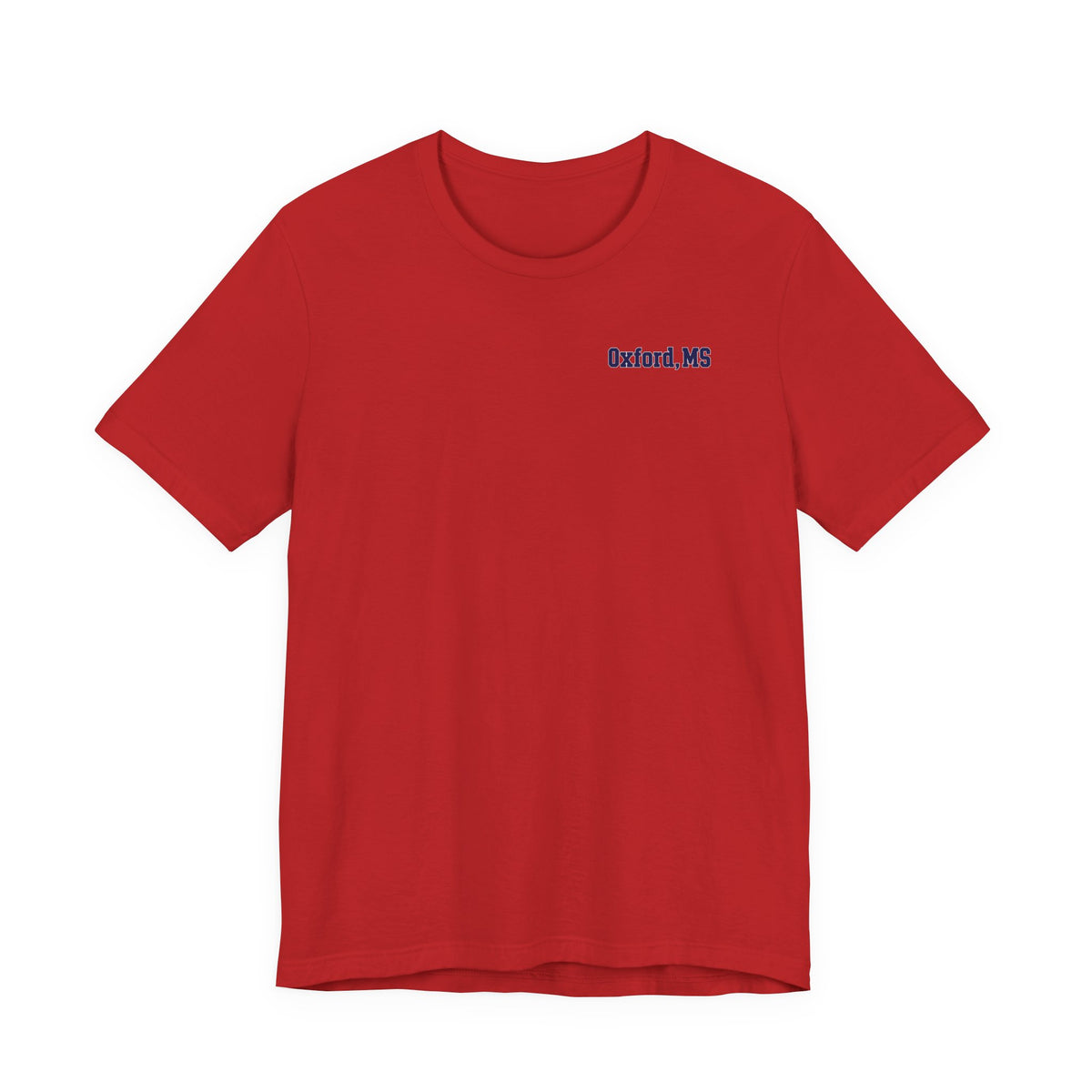 Oxford Field Addition T-Shirt — Baby Blue, Red & White