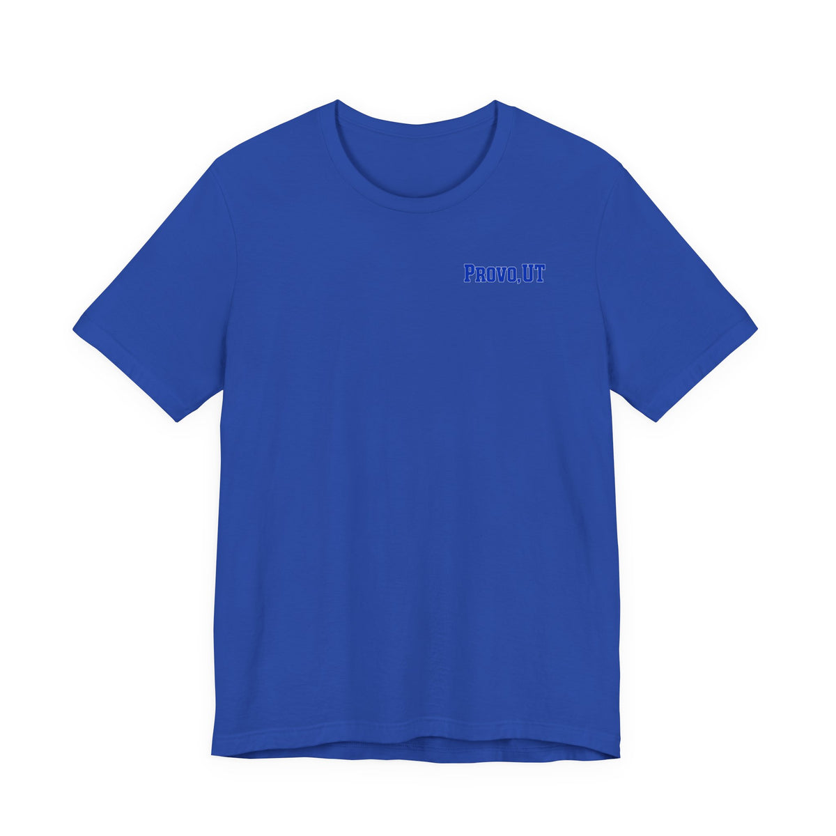 Provo Field Addition T-Shirt — Royal, Navy & White