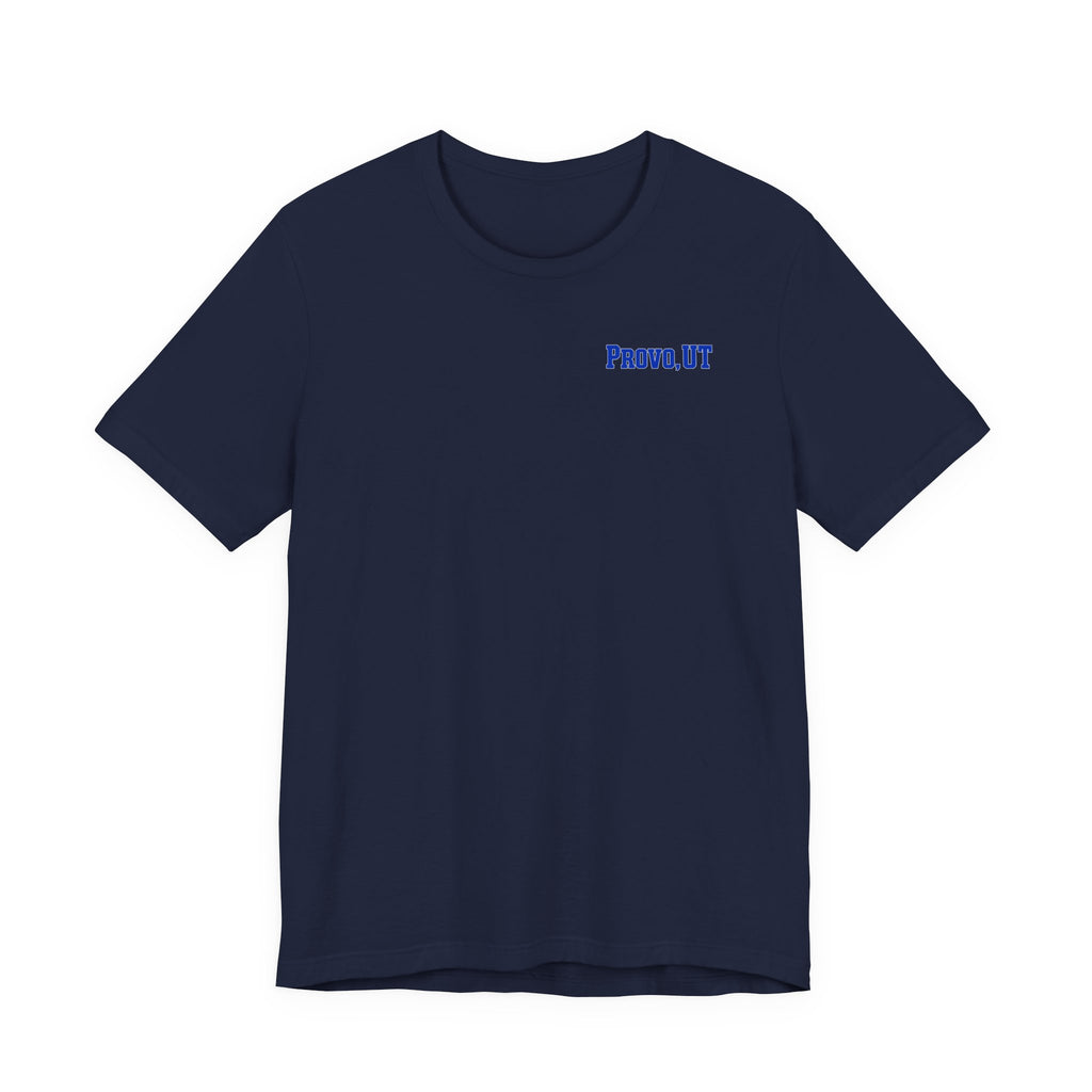 Provo Field Addition T-Shirt — Royal, Navy & White