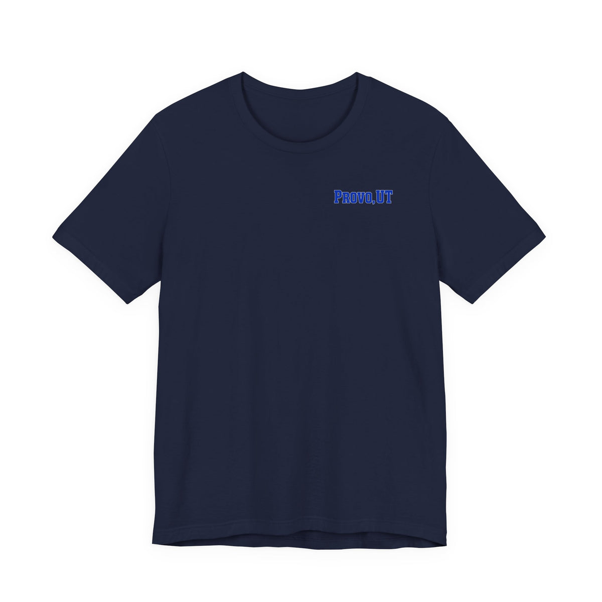 Provo Field Addition T-Shirt — Royal, Navy & White