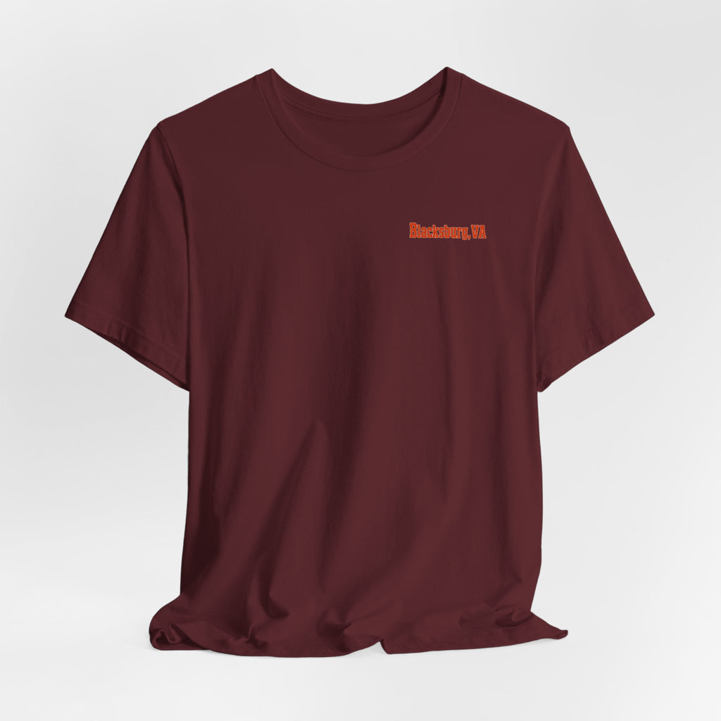 Blacksburg Field Addition T-Shirt — Maroon