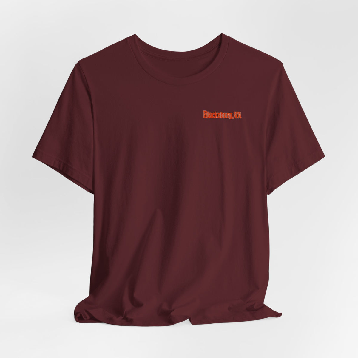 Blacksburg Field Addition T-Shirt — Maroon