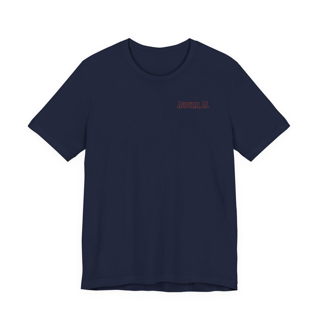 Auburn Field Addition T-Shirt — Orange, Navy & White