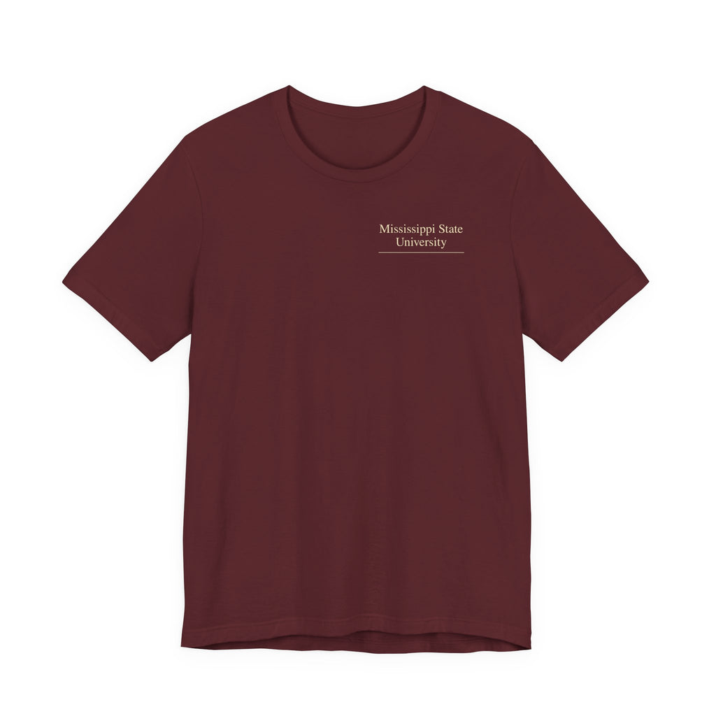 Davis Wade Stadium T-Shirt — Maroon
