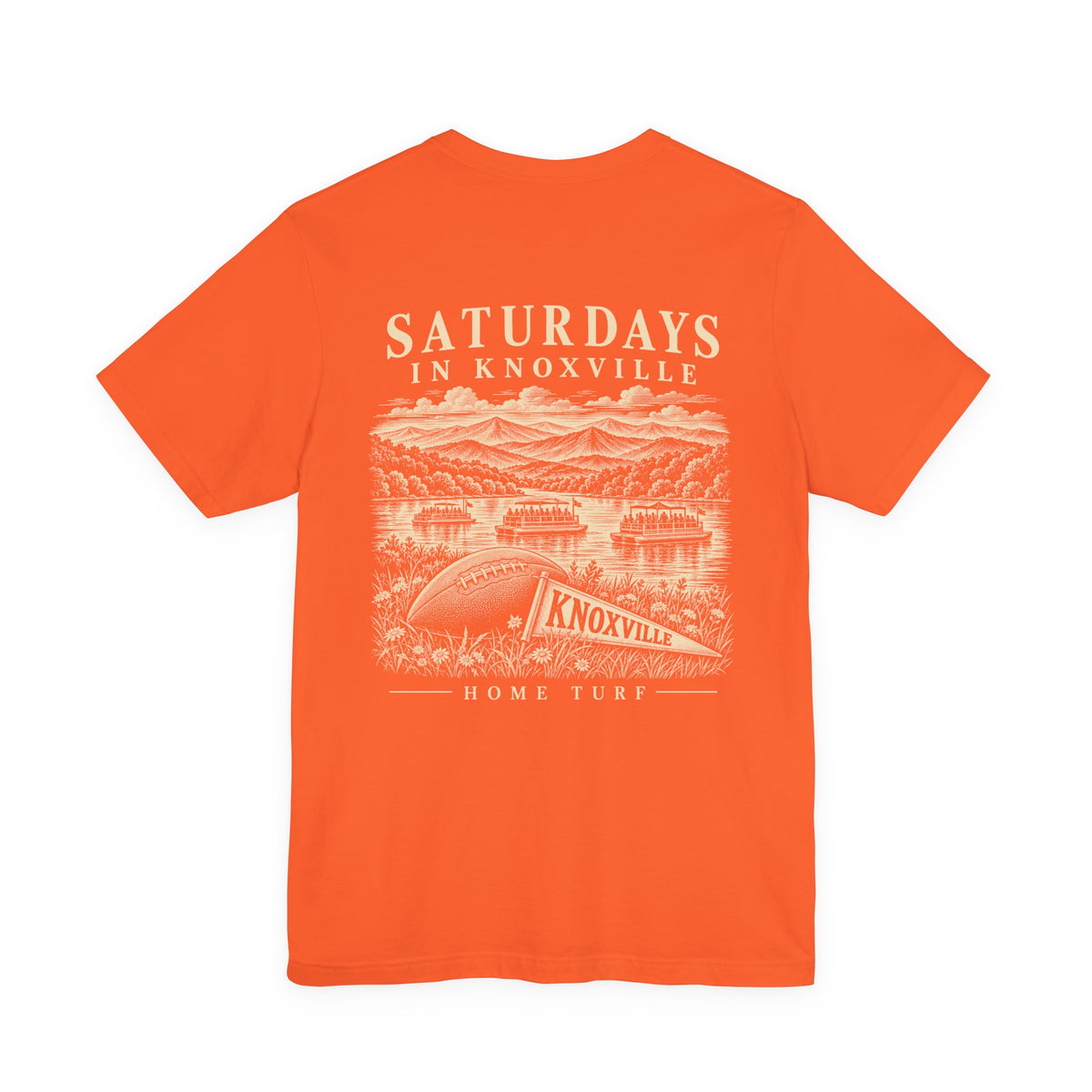 Knoxville Saturday Traditions T-Shirt — Orange