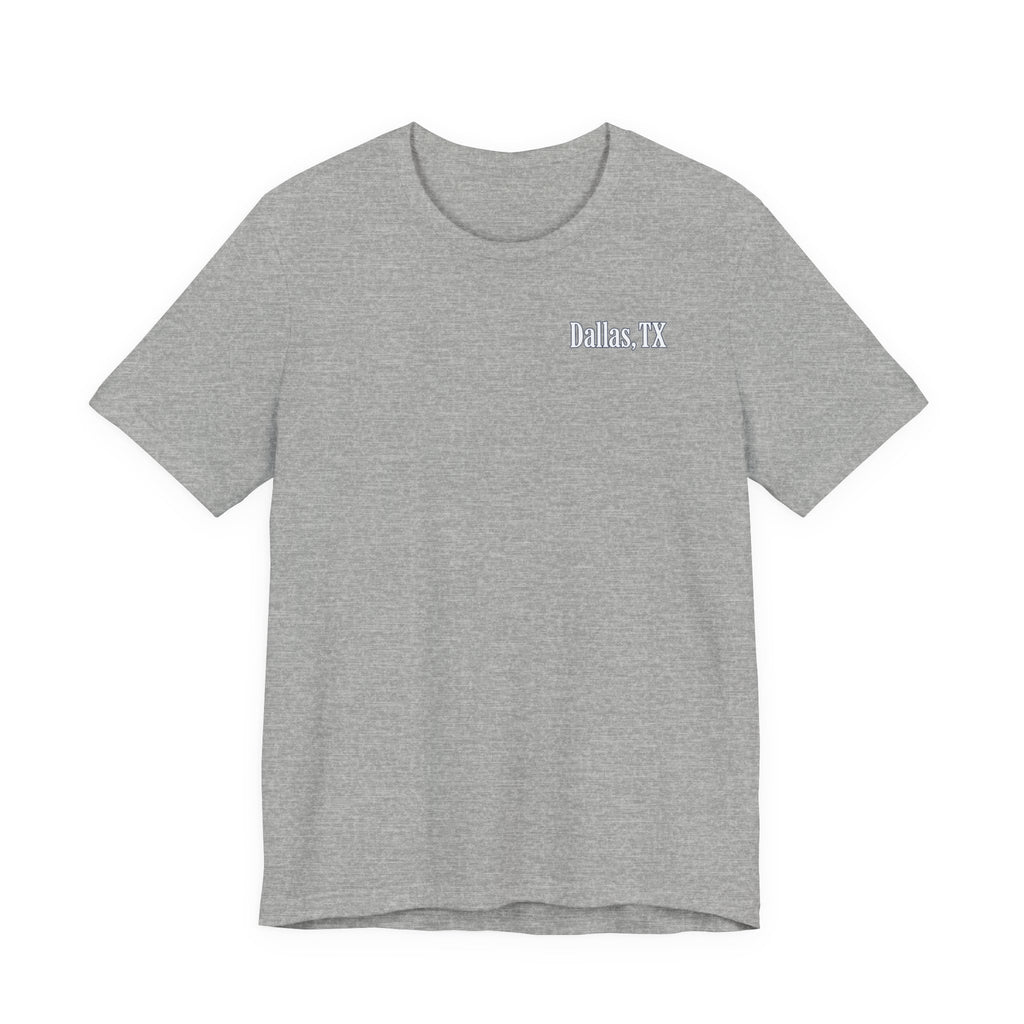 Dallas Football T-Shirt — Navy, White & Gray