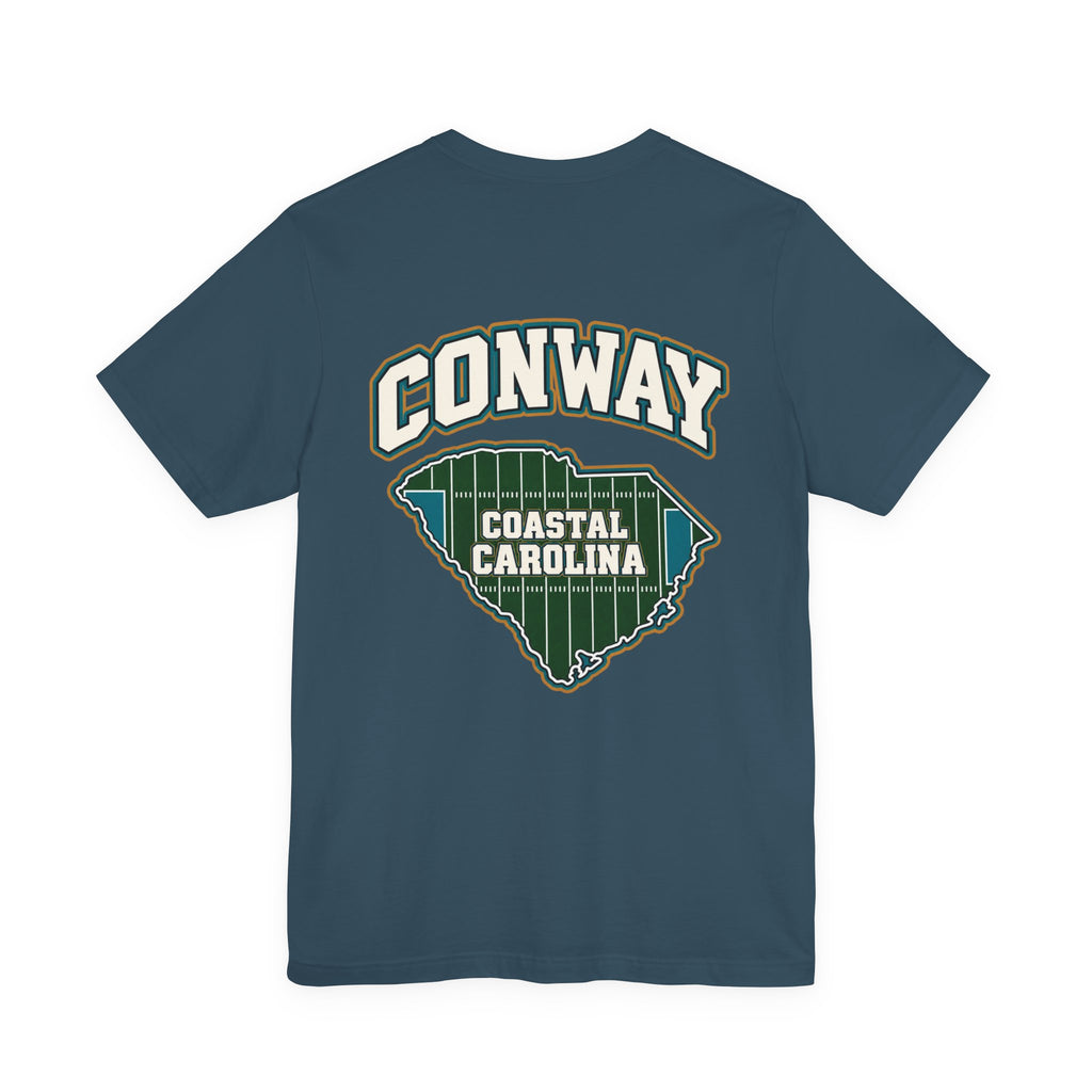Conway Field Addition T-Shirt — Teal & White