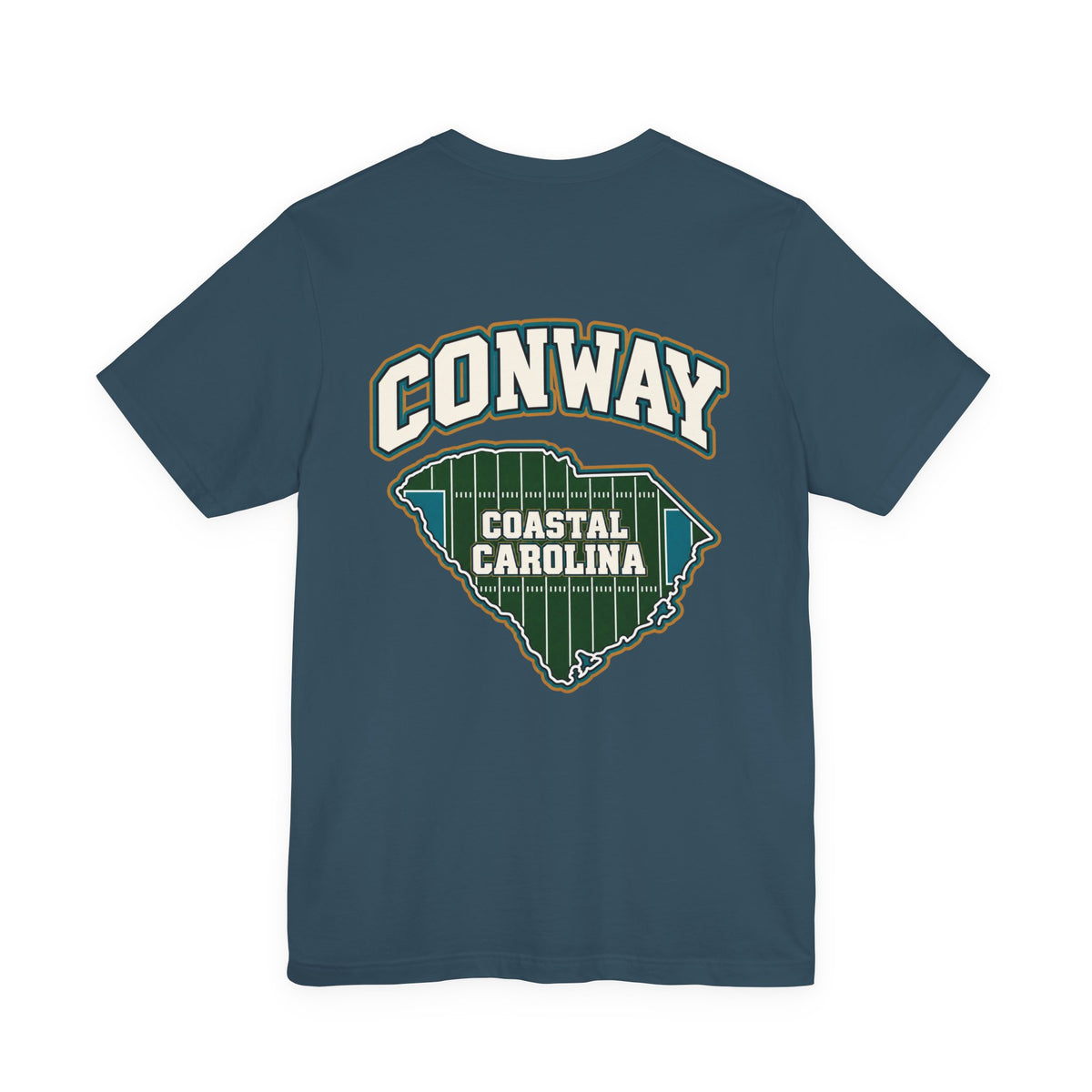Conway Field Addition T-Shirt — Teal & White