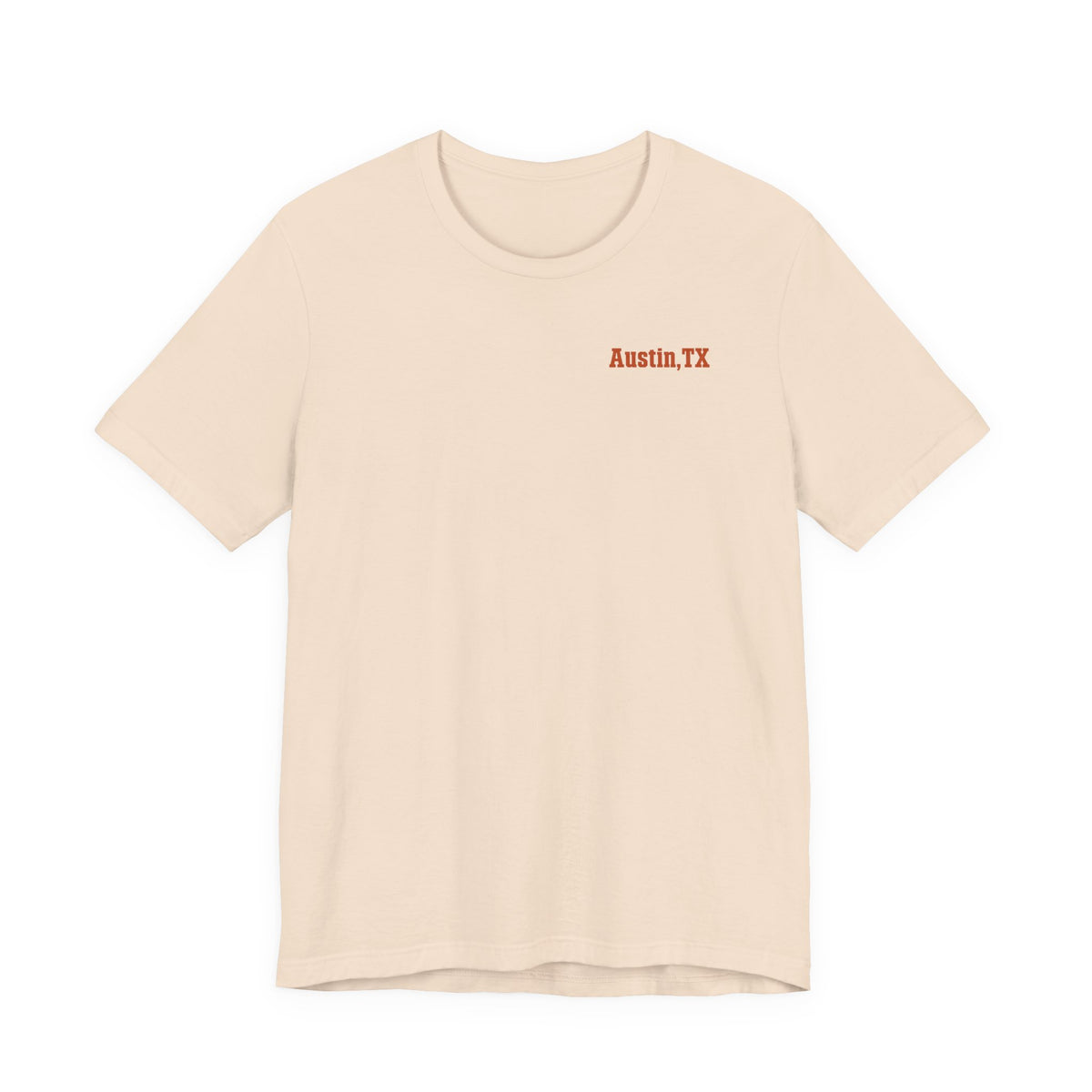 Austin Roads T-Shirt — Cream