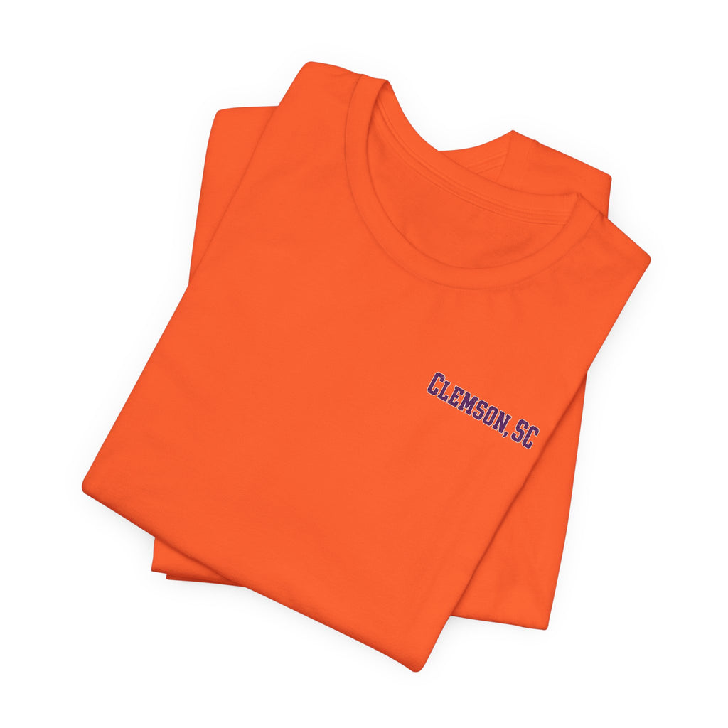 Clemson Field Addition T-Shirt — Orange
